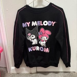 My Melody Kuromi Black Sweater